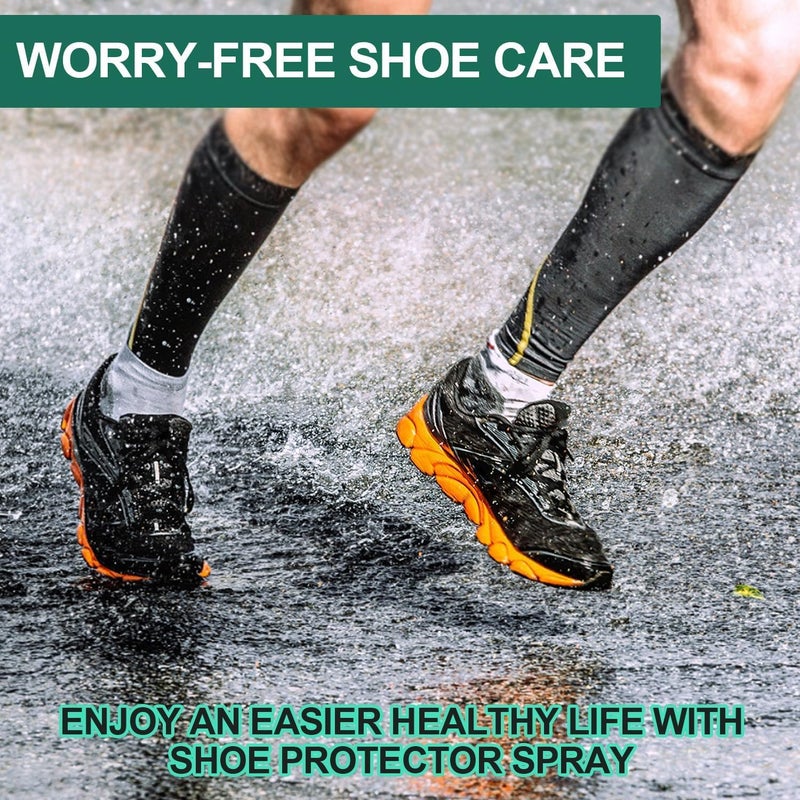 Kakalsa Suede Protector Spray, 10.15 OZ Shoe Protector Spray - Shoe Spray Protectant, Rain & Stain Water Repellent Spray for Shoes, Nano Protection for Sneakers, Canvas, Suede, Leather, Boots, Nubuck - Image 5